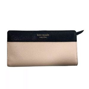New Kate Spade Cameron Long Slim Bifold Wallet